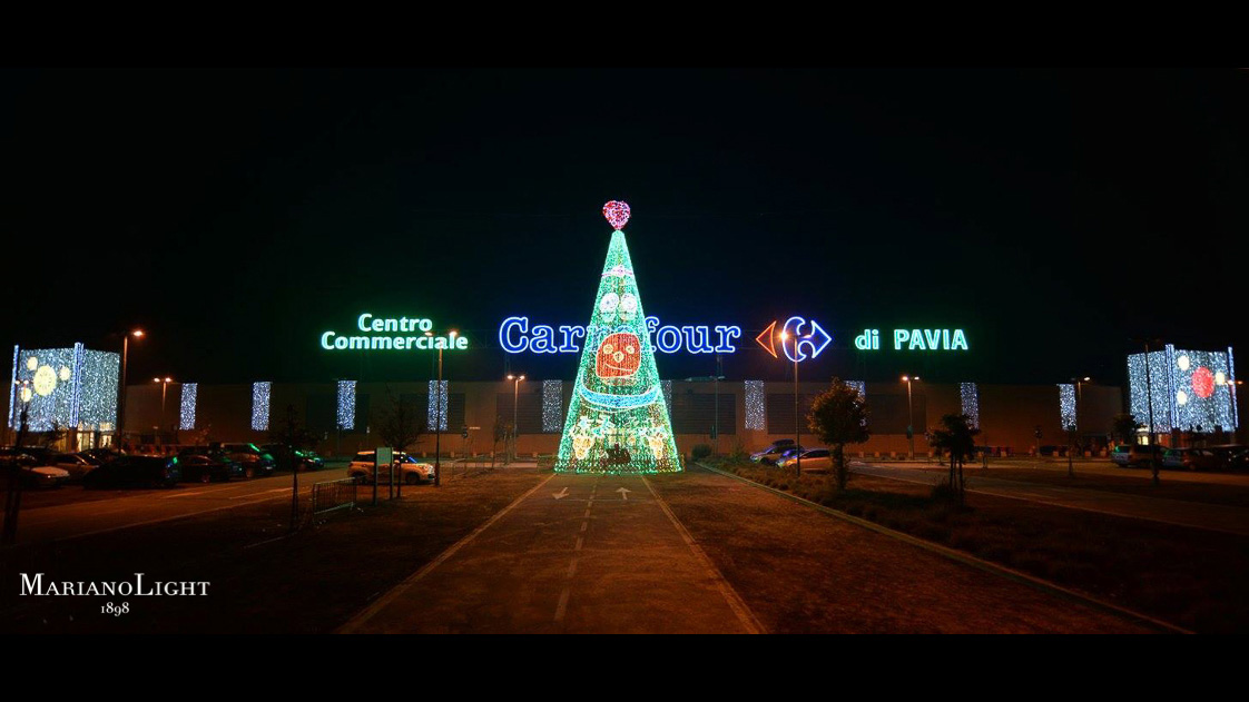 Carrefour Alberi Di Natale.Carrefour Albero Sorridente Mariano Light